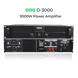 DDS - DDS D-3000 3000 Watt Power Amfi