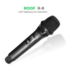 Roof - Roof R-8 UHF Kablosuz El Mikrofonu