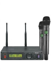 Roof - Roof R1200 EL+EL 2 Kanal 2 Anten UHF Telsiz Mikrofon